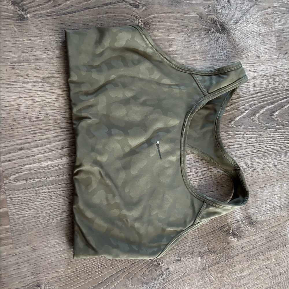 Nike Olive Green Sports Bra